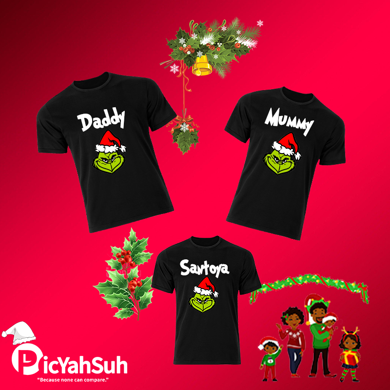 Grinch Family Shirt- Kids | PicYahSuh