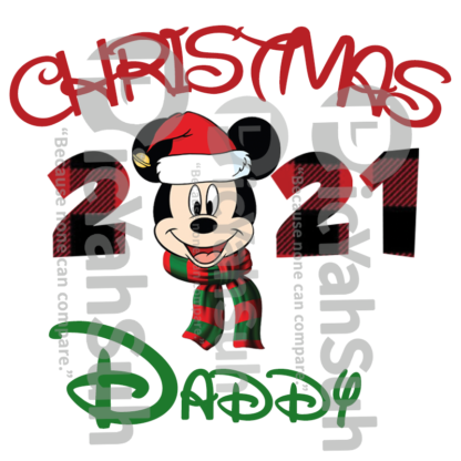 Mickey Mouse Themed Christmas Shirt- Adult - Image 2