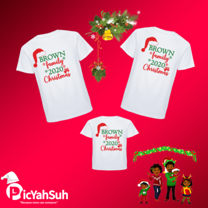 Family Themed Christmas Shirt- Adult